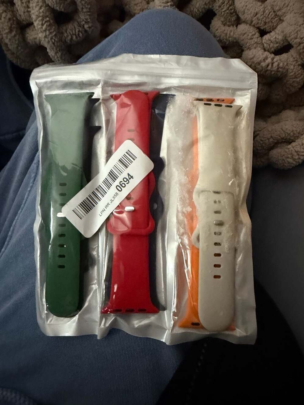Apple Watch Silicone Sport Bands 6-Pack